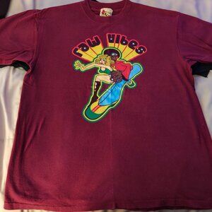 Raw Vibes (Fresh Jive Manufacturing) 90's Rave Era Vintage T-Shirt Size X-Large